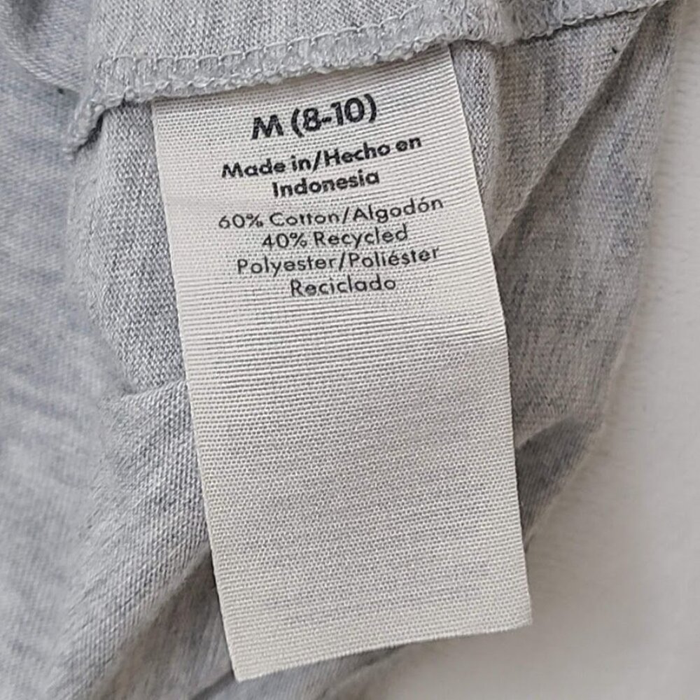 No Boundaries Womens Gray Long Sleeve Top M 8-10 Scoop Neck - Picture 4 of 9